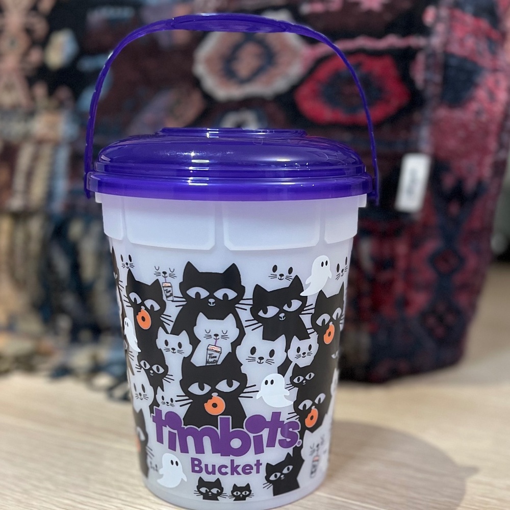 Tim Hortons Timbits Halloween Bucket